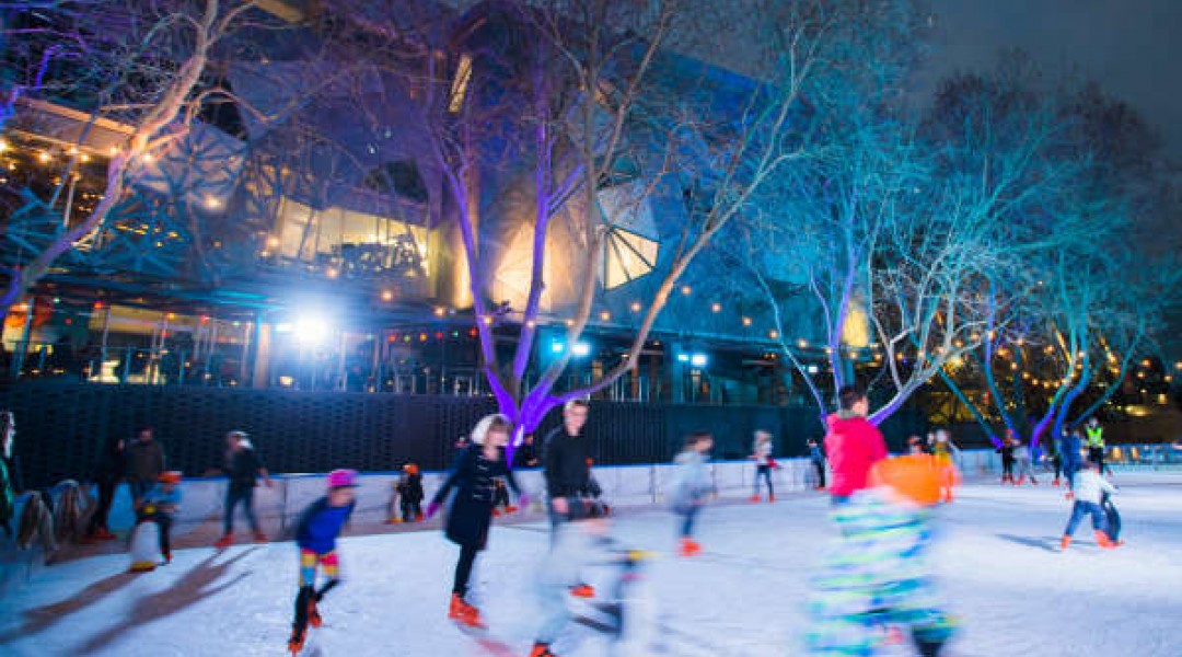 fed square melbourne river rink